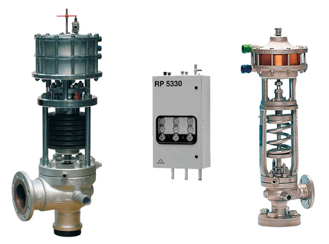 Apuohjatut varoventtiilit